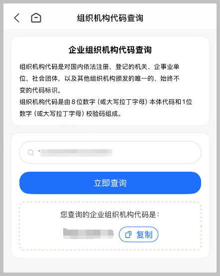 企业组织机构代码怎么查询？-词令